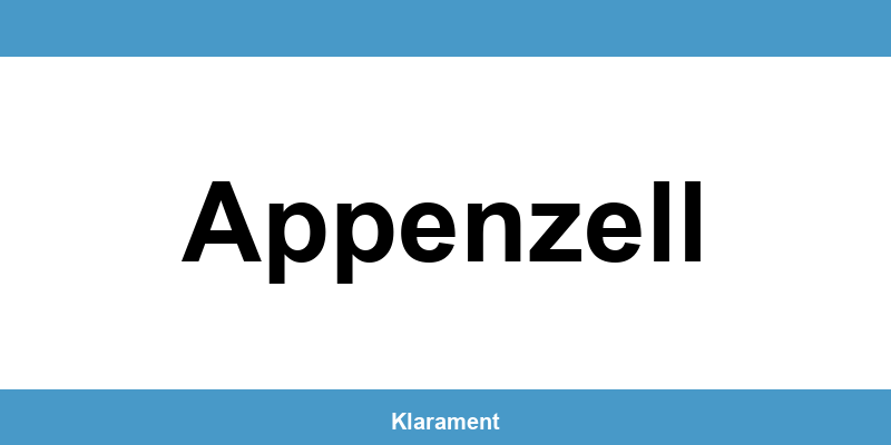 Telefon und Öffnungszeiten des Betreibungsamt in Appenzell