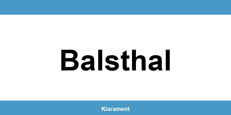 Telefon und Öffnungszeiten des Betreibungsamt in Balsthal