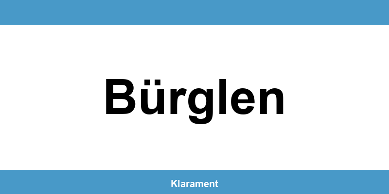 Telefon und Öffnungszeiten des Betreibungsamt in Bürglen