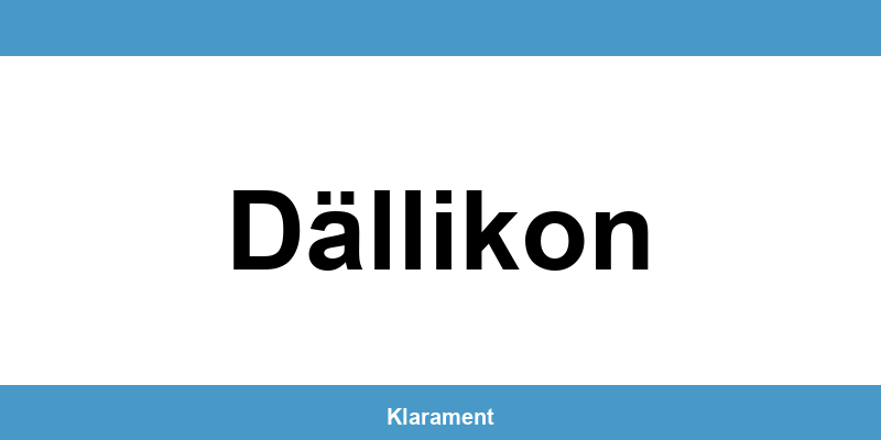 Telefon und Öffnungszeiten des Betreibungsamt in Dällikon