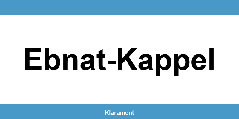 Telefon und Öffnungszeiten des Betreibungsamt in Ebnat-Kappel