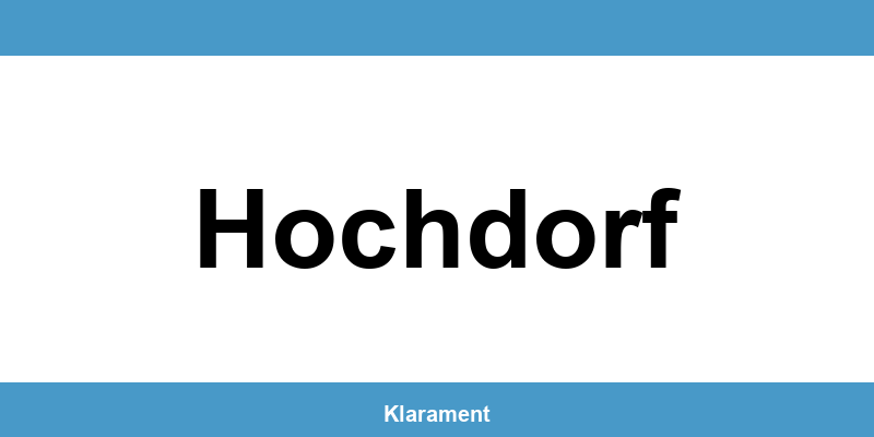 Telefon und Öffnungszeiten des Betreibungsamt in Hochdorf