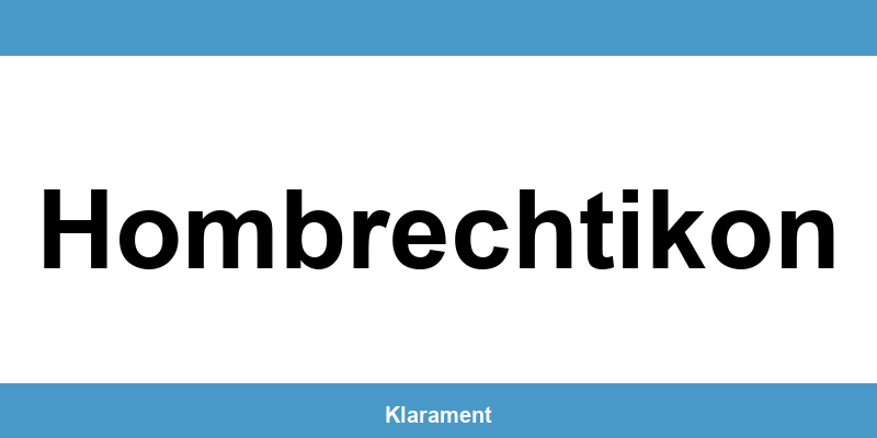 Telefon und Öffnungszeiten des Betreibungsamt in Hombrechtikon