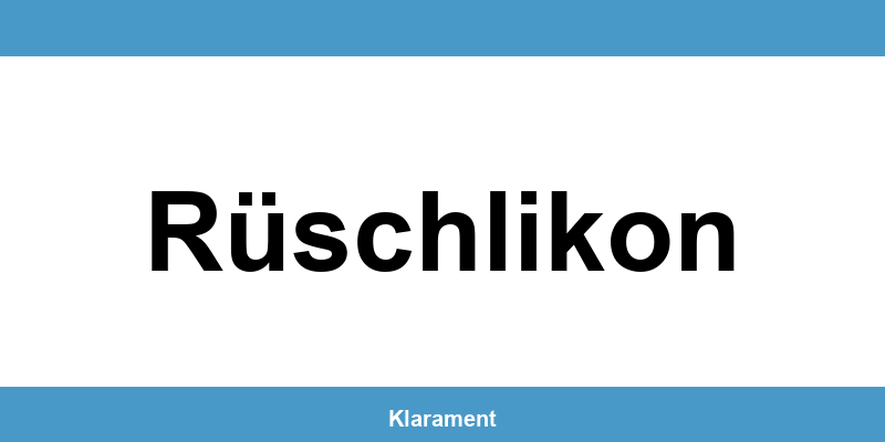 Telefon und Öffnungszeiten des Betreibungsamt in Rüschlikon