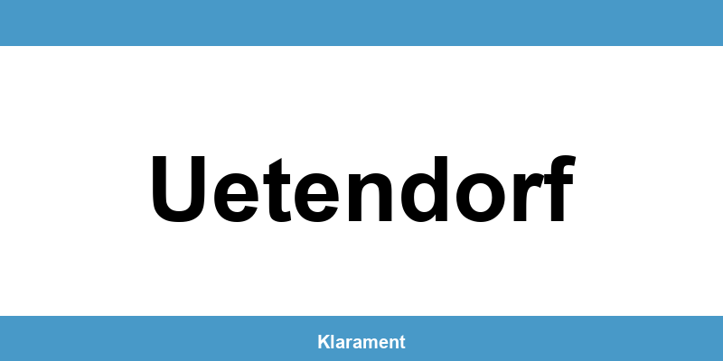 Telefon und Öffnungszeiten des Betreibungsamt in Uetendorf