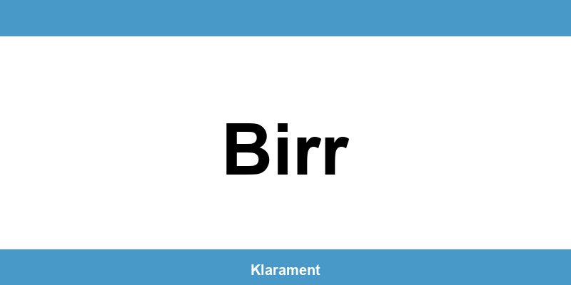 Telefon und Öffnungszeiten des Betreibungsamt in Birr