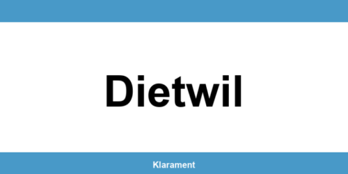 Telefon und Öffnungszeiten des Betreibungsamt in Dietwil