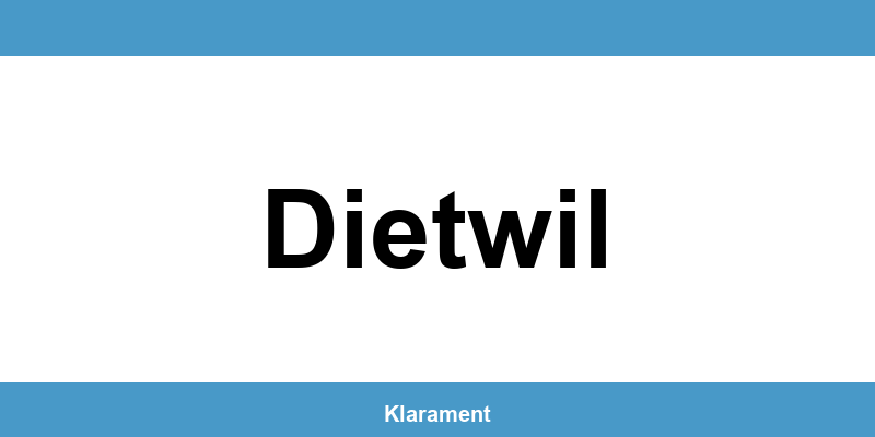 Telefon und Öffnungszeiten des Betreibungsamt in Dietwil