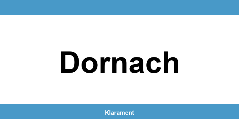 Telefon und Öffnungszeiten des Betreibungsamt in Dornach