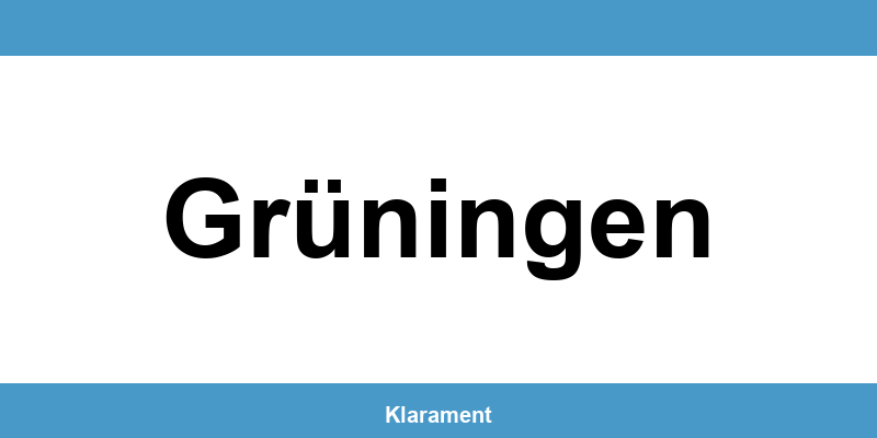 Telefon und Öffnungszeiten des Betreibungsamt in Grüningen