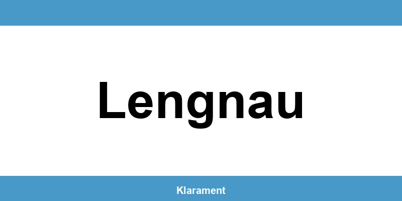 Telefon und Öffnungszeiten des Betreibungsamt in Lengnau