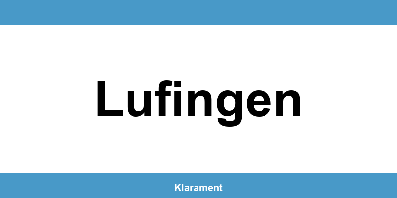 Telefon und Öffnungszeiten des Betreibungsamt in Lufingen