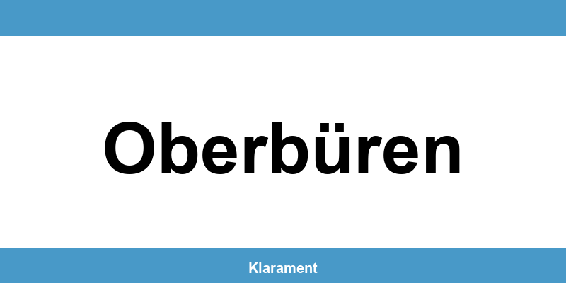 Telefon und Öffnungszeiten des Betreibungsamt in Oberbüren