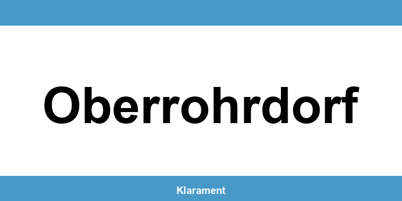 Telefon und Öffnungszeiten des Betreibungsamt in Oberrohrdorf