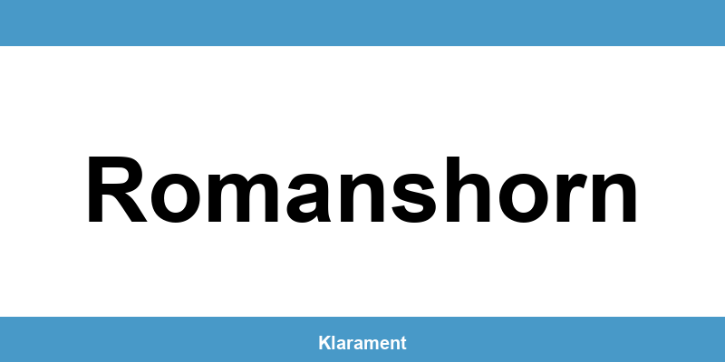 Telefon und Öffnungszeiten des Betreibungsamt in Romanshorn