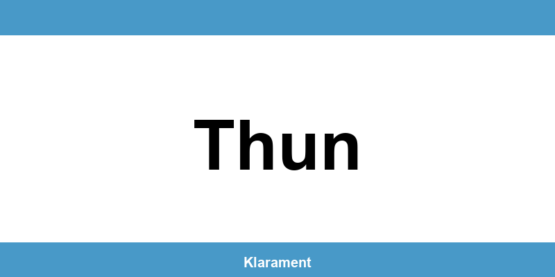 Telefon und Öffnungszeiten des Betreibungsamt in Thun