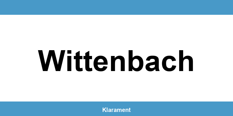 Telefon und Öffnungszeiten des Betreibungsamt in Wittenbach