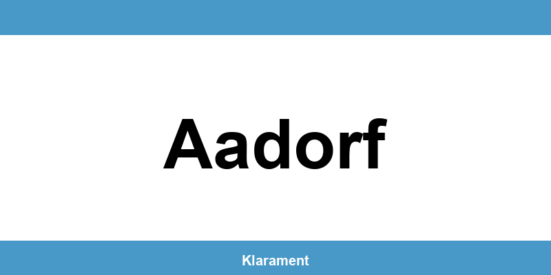 Telefon und Öffnungszeiten des Betreibungsamt in Aadorf