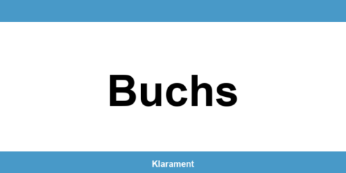 Telefon und Öffnungszeiten des Betreibungsamt in Buchs