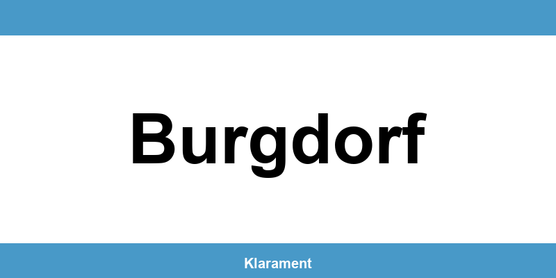 Telefon und Öffnungszeiten des Betreibungsamt in Burgdorf
