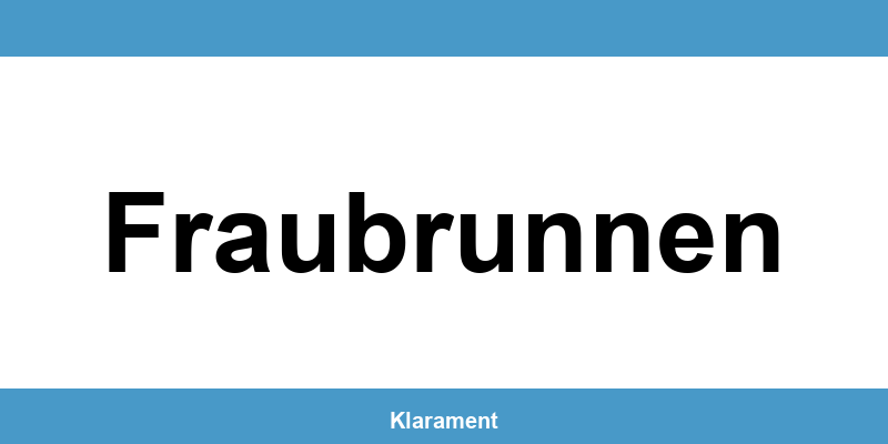 Telefon und Öffnungszeiten des Betreibungsamt in Fraubrunnen