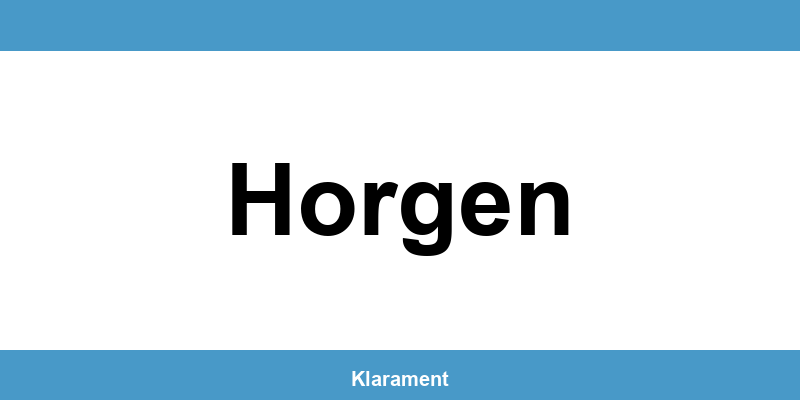 Telefon und Öffnungszeiten des Betreibungsamt in Horgen