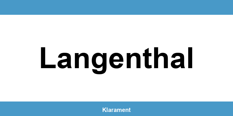 Telefon und Öffnungszeiten des Betreibungsamt in Langenthal