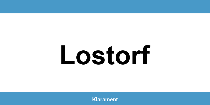 Telefon und Öffnungszeiten des Betreibungsamt in Lostorf