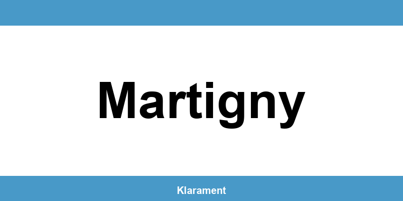 Telefon und Öffnungszeiten des Betreibungsamt in Martigny