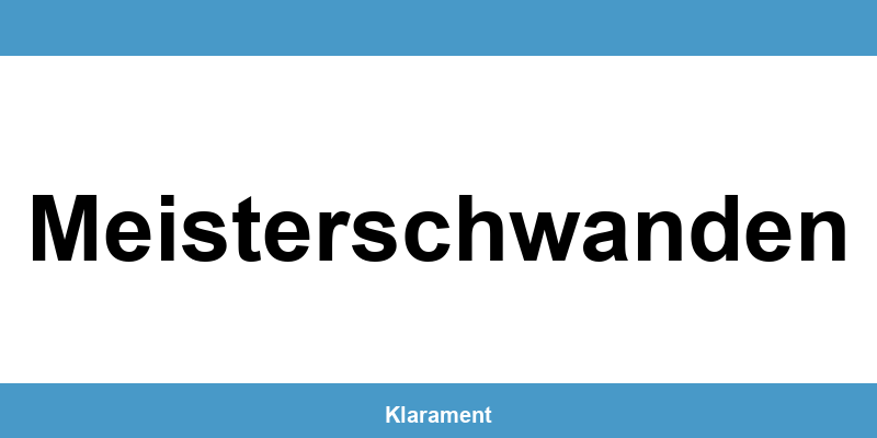 Telefon und Öffnungszeiten des Betreibungsamt in Meisterschwanden