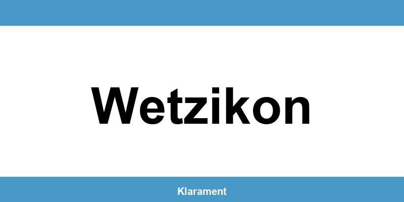 Telefon und Öffnungszeiten des Betreibungsamt in Wetzikon
