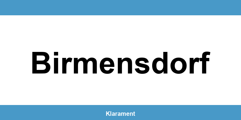 Telefon und Öffnungszeiten des Betreibungsamt in Birmensdorf
