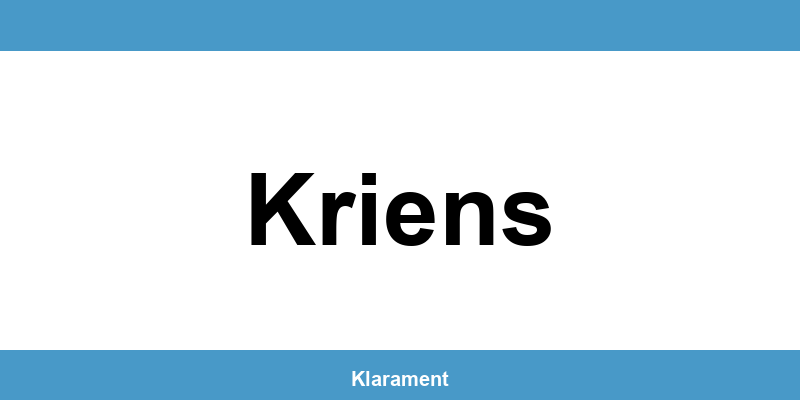 Telefon und Öffnungszeiten des Betreibungsamt in Kriens