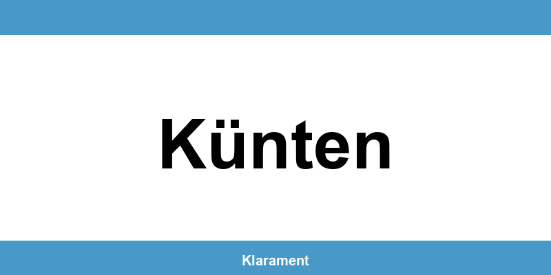 Telefon und Öffnungszeiten des Betreibungsamt in Künten
