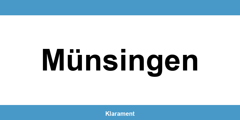Telefon und Öffnungszeiten des Betreibungsamt in Münsingen