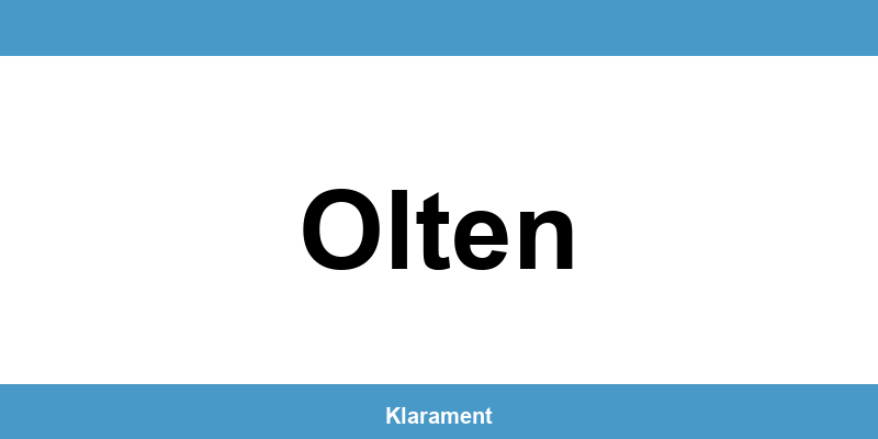 Telefon und Öffnungszeiten des Betreibungsamt in Olten