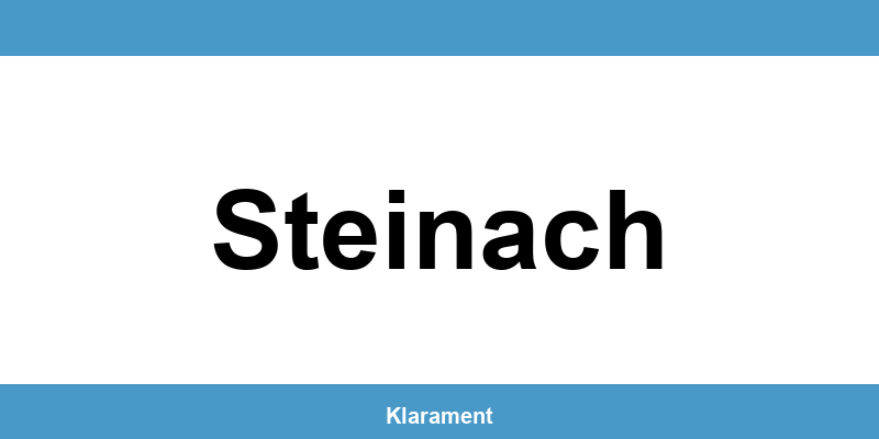 Telefon und Öffnungszeiten des Betreibungsamt in Steinach